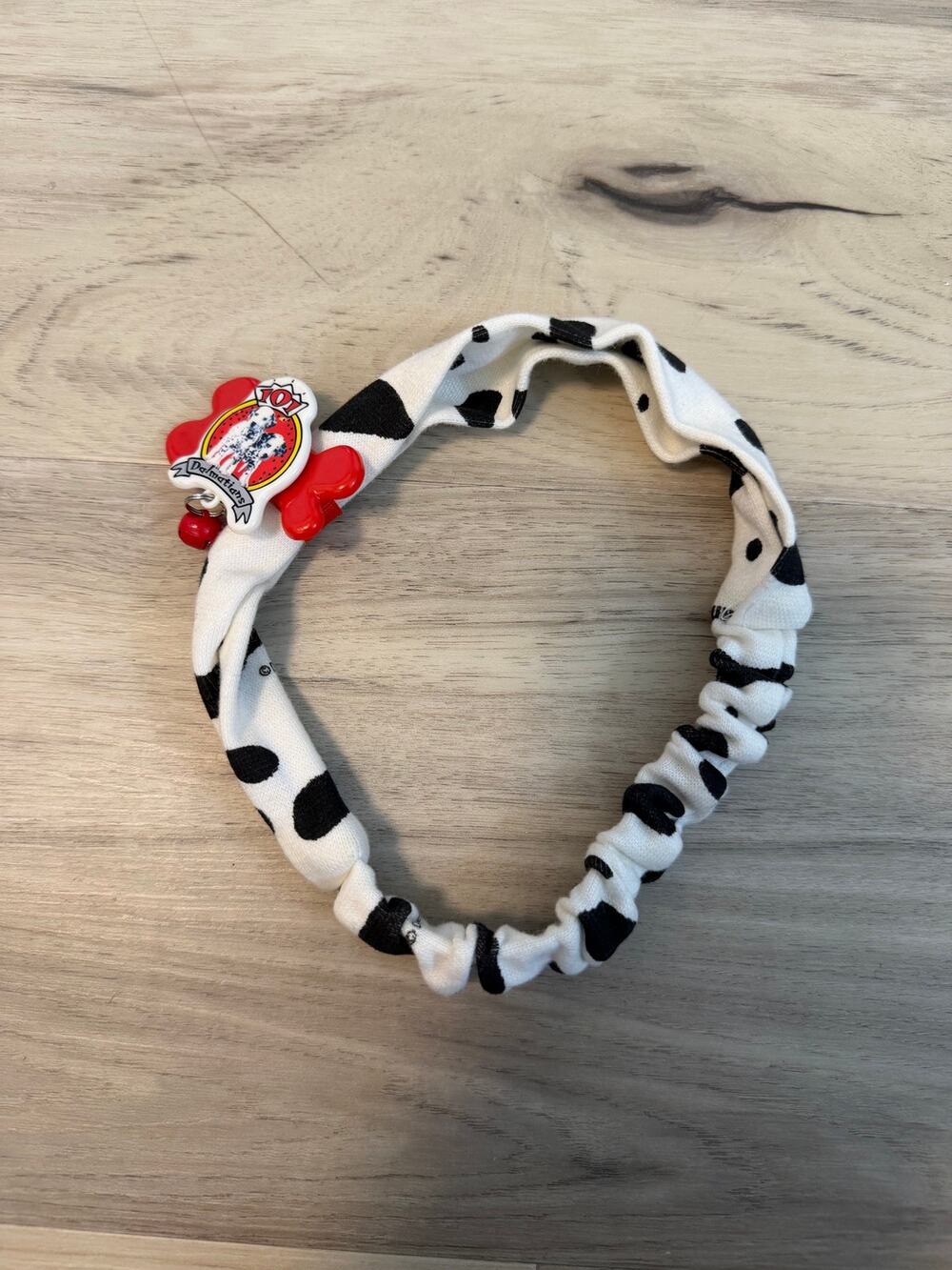 Vtg Goody Kid's Disney 101 Dalmatians Headband Stretchy Headband Plastic Bow